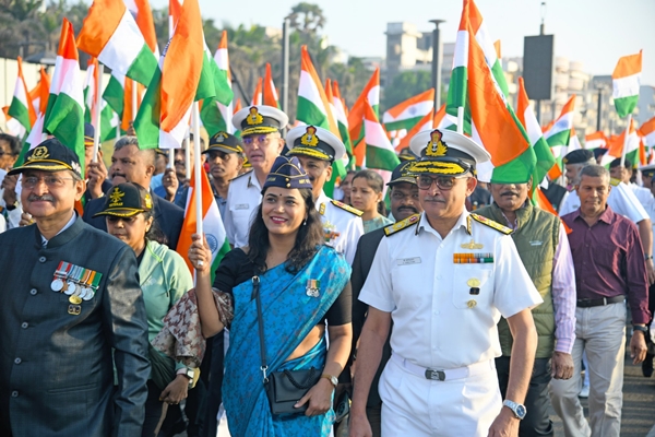 Maiden Veterans’ Day Parade by Eastern Naval Command at Visakhapatnam