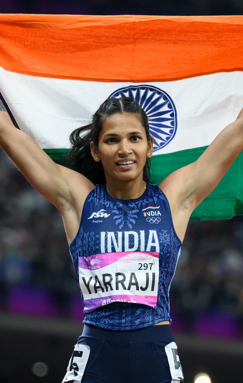 India’s Jyothi Yarraji wins gold medal in women’s 60m indoor hurdles in France, breaking her own national record