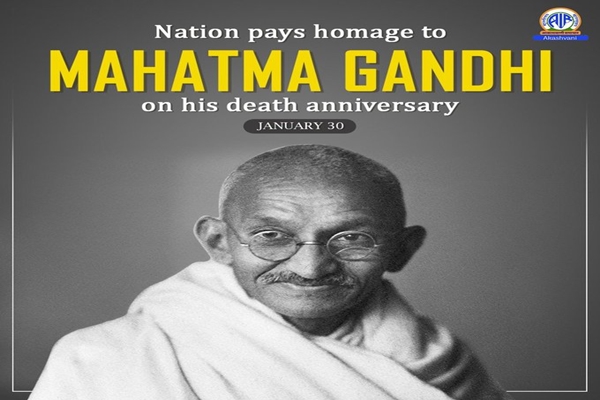 Nation pays tribute to Mahatma Gandhi on 77th Martyr’s Day