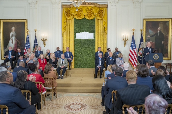 US President Biden Awards Presidential Medal of Freedom to 19 individuals, Including Hillary Clinton & Lionel Messi