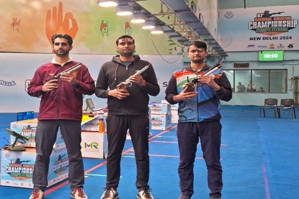 Varun Tomar Wins National Shooting Championship Title in Men’s 10m Air Pistol