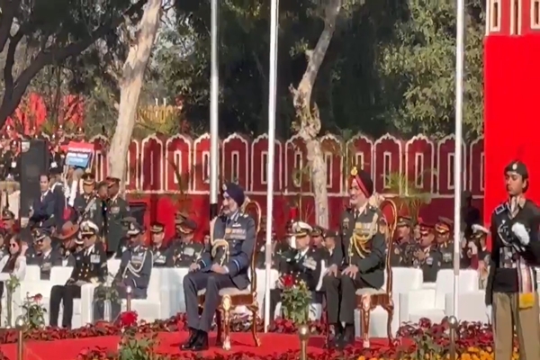 Air Chief Amar Preet Singh attends NCC at Republic Day Camp 2025