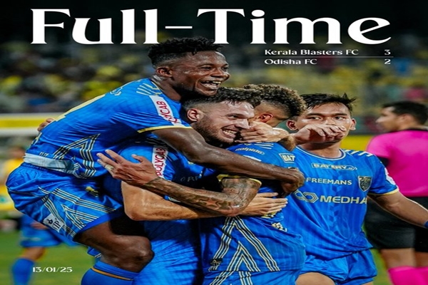 Kerala Blasters secure 3-2 victory over Odisha FC in Kochi thriller