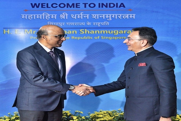 Singapore President begins 5-day state visit to India