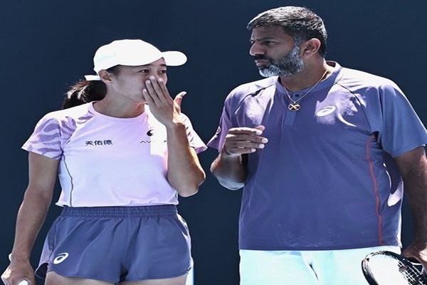 Bopanna, Zhang advance to Australian Open Mixed Doubles 2nd round