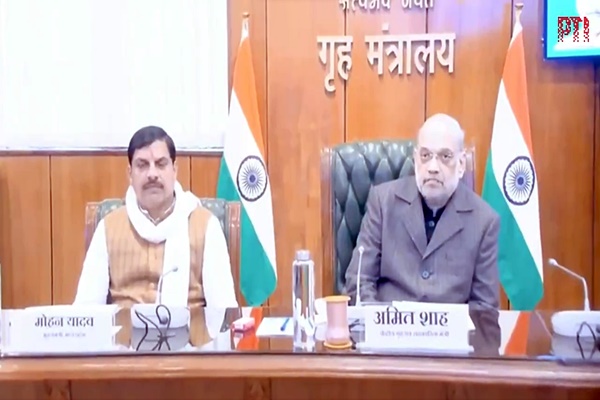 HM Amit Shah reviews implementation of new criminal laws in MP