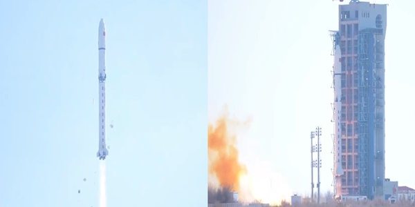 China Launches Pakistani Satellite PRSC-EO1 into space