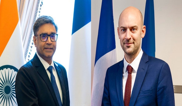 Foreign Secretary Vikram Misri calls on French Foreign Minister Jean-Noël Barrot to Discuss Bilateral Cooperation