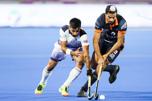 HIL 2024-25: UP Rudras secure 2-0 win over Team Gonasika