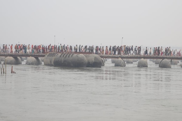 উত্তৰ প্ৰদেশৰ প্ৰয়াগৰাজত সোমবাৰৰ পৰা মহাকুম্ভ  আৰম্ভ