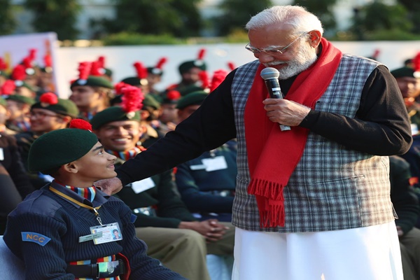 প্রধানমন্ত্রী নরেন্দ্র মোদী আজ নতুন দিল্লির কারিইয়াপ্পা প্যারেড গ্রাউন্ডে ‘ন্যাশনাল ক্যাডেট কর্পস’ NCC –র বার্ষিক সভায় ভাষণ দেবেন।