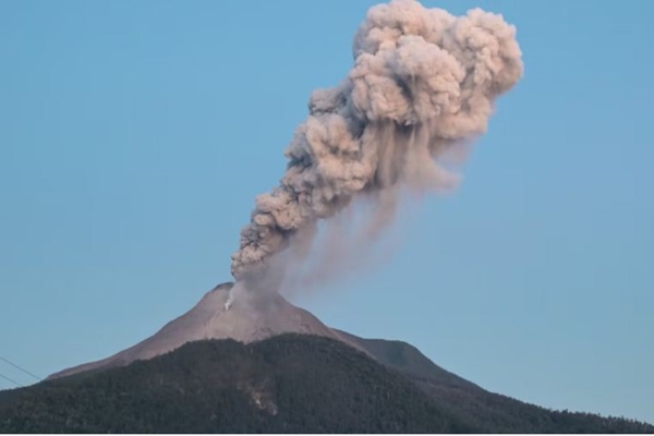 Mount Ibu Erupts in Indonesia; Flight Alert Issued