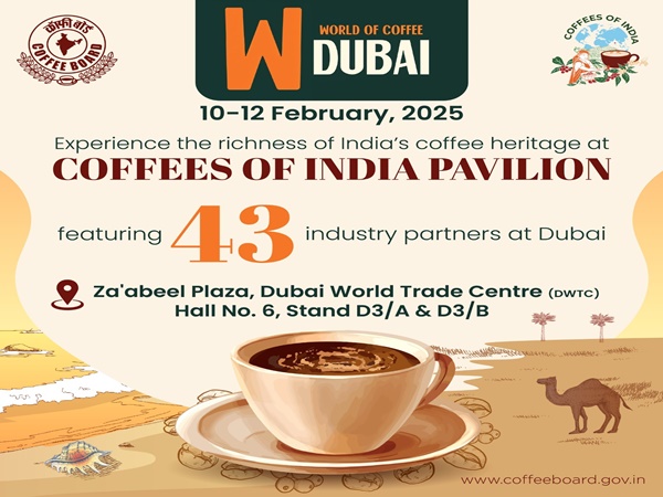 India showcases Coffee excellence at World of Coffee Dubai 2025