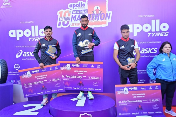 Man Singh, Bhagirathi Bisht Win Titles at 2025 New Delhi Marathon