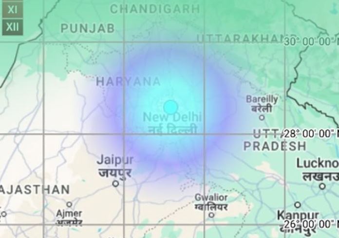 Earthquake of magnitude 4 hit Delhi-NCR; strong tremors felt in several parts of northern India