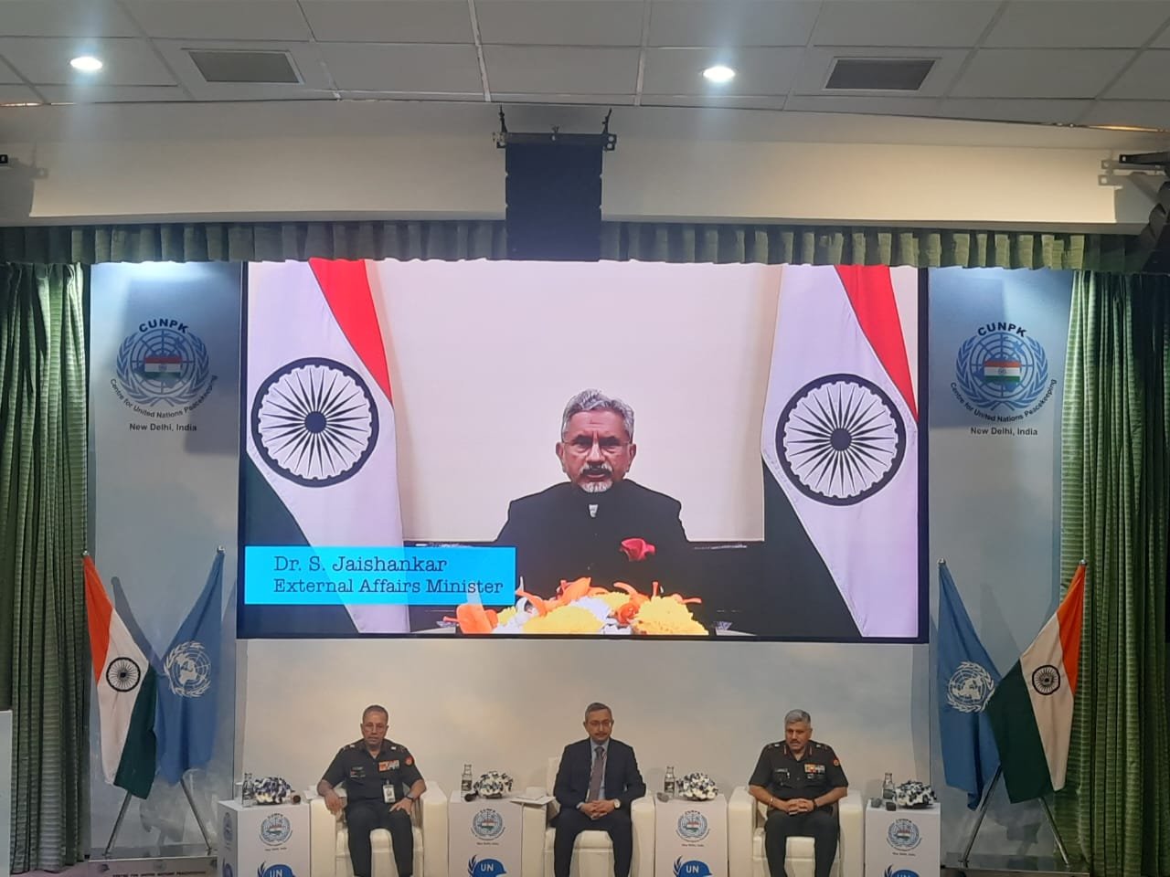 संयुक्त-राष्ट्र शांति स्थापना अभियानों में सबसे बड़ा योगदानकर्ता बना हुआ है भारतः डॉ0 एस0 जयशंकर