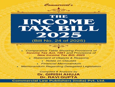 Committee to submit its report on Income Tax Bill 2025 on first day of mansoon session