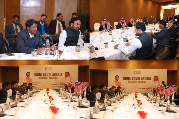 Union Minister G. Kishan Reddy meets Saudi Minister Bandar Ibrahim to strengthen cooperation in Critical Minerals Sector