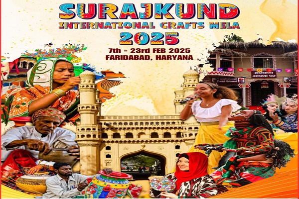 38th Surajkund International Crafts Fair begins in Faridabad