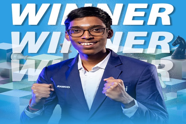 Grandmaster R Praggnanandhaa wins Tata Steel Masters 2025