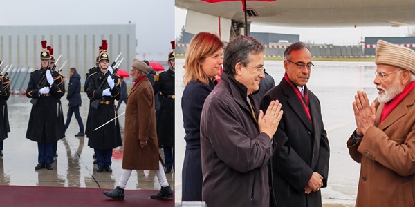 PM Modi Arrives in Paris to Strengthen India-France Economic & Trade Relations