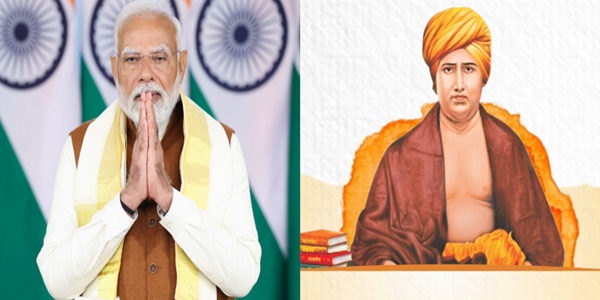 प्रधानमंत्री मोदी ने महर्षि दयानंद सरस्वती को उनकी जयंती पर श्रद्धांजलि अर्पित की