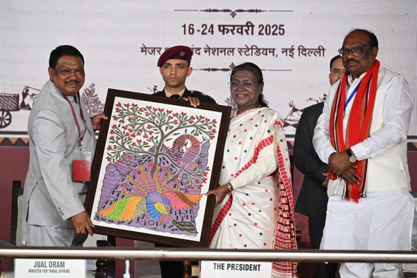 President Murmu inaugurates Aadi Mahotsav 2025