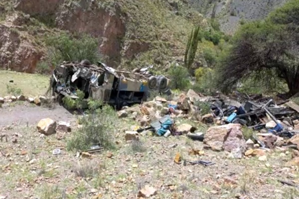 At least 30 killed in bus crash on Bolivia’s mountain road