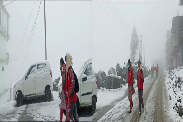 HP experiences snowfall, rainfall as Western disturbance ends dry spell