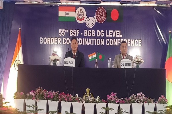 दिल्ली में संपन्न हुआ भारत-बांग्लादेश सीमा समन्वय सम्मेलन का 55वां निदेशक स्तर का सम्मेलन 