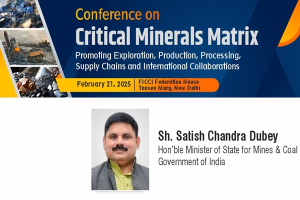 MoS Coals & Mines calls for uninterrupted supply of critical minerals