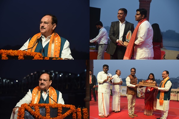 Kashi Tamil Sangamam offers divine experience & brings Tamil Nadu & Kashi closer: J.P. Nadda