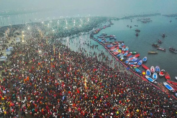 महाकुंभ मेळ्यात ६२ कोटी ६ लाखांहून अधिक भाविकांचं पवित्र स्नान