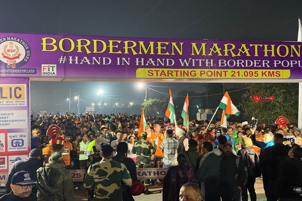 BSF Organises ‘Bordermen Marathon 2025’ in Amritsar to Strengthen Civil-Military Bond