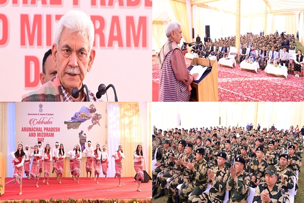 J&K hosts Arunachal Pradesh, Mizoram citizens on foundation day