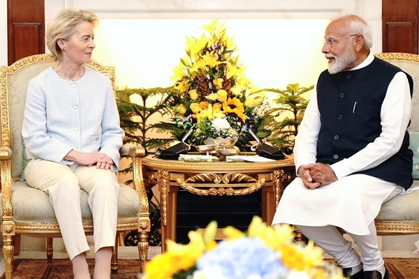 PM Modi, EU Chief Von Der Leyen Set Ambitious Agenda for Trade, Green Energy & Connectivity