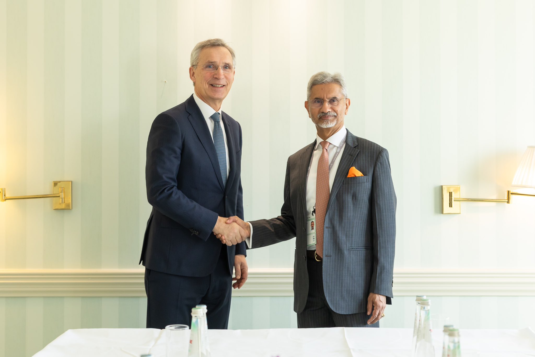 EAM S Jaishankar discusses evolving global security architecture with incoming Chair of Munich Security Conference in Germany 