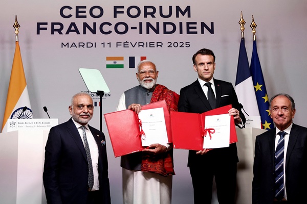 PM Modi addresses India-France CEOs Forum with French President in Paris; Says, India’s business-friendly policies set to drive growth towards ‘Viksit Bharat’ by 2047