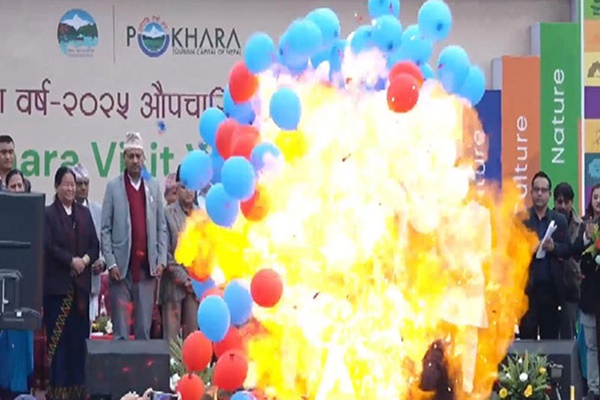 Nepal: Eight-Member Panel to Investigate Balloon Explosion at ‘Pokhara Visit Year 2025’ Inauguration