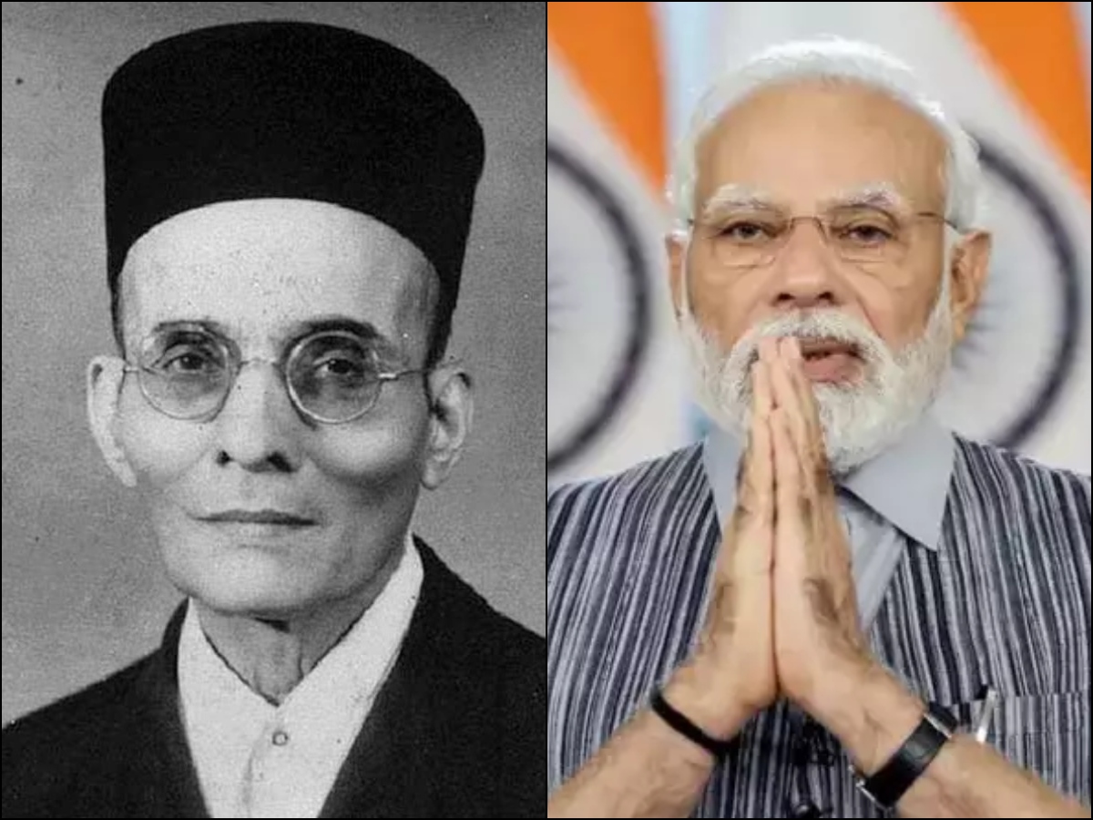 प्रधानमंत्री नरेन्‍द्र मोदी ने महान क्रांतिकारी और स्‍वतंत्रता सेनानी वीर सावरकर की पुण्‍य तिथि पर अर्पित की श्रद्धाजंलि