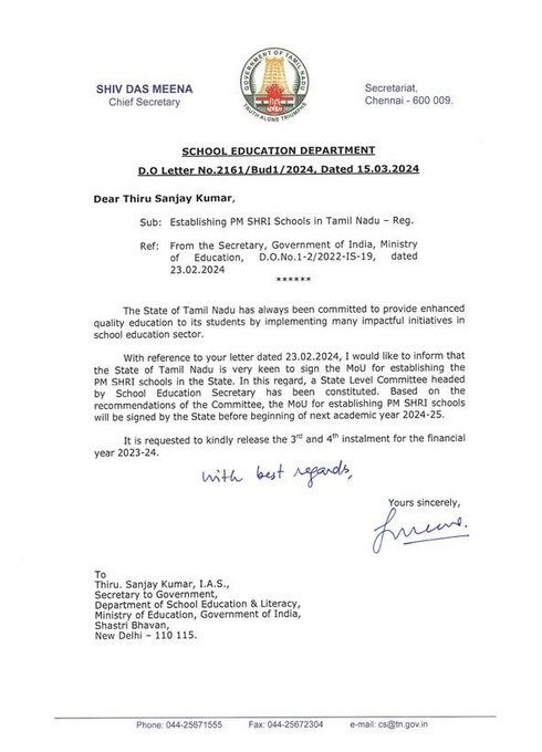 Union Minister Dharmendra Pradhan accuses DMK of spreading lies regarding PM-SHRI Schools