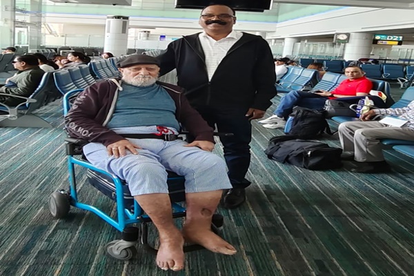 Indian Mission in Dubai Facilitates Repatriation of Elderly Indian National to Srinagar