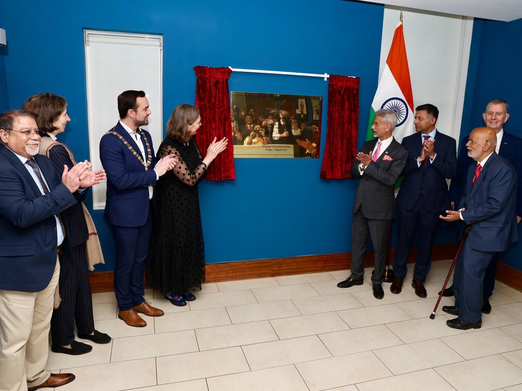 EAM S Jaishankar inaugurates Indian Consulate at Belfast in Northern Ireland