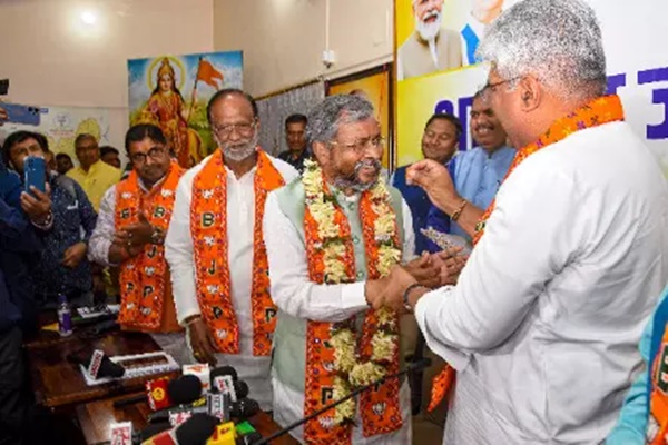 Jharkhand: Babulal Marandi elected as Leader of BJP Legislative party