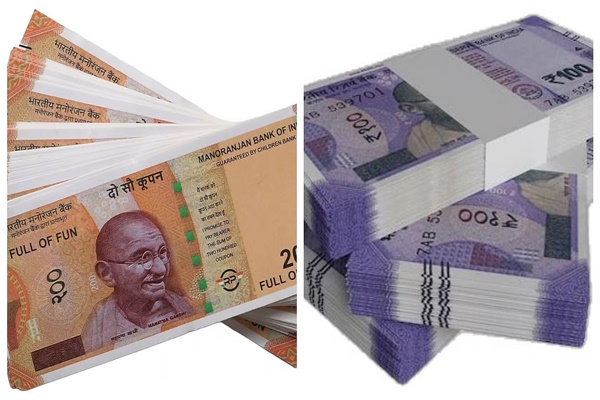 RBI to issue new series of 100 & 200 denomination Notes