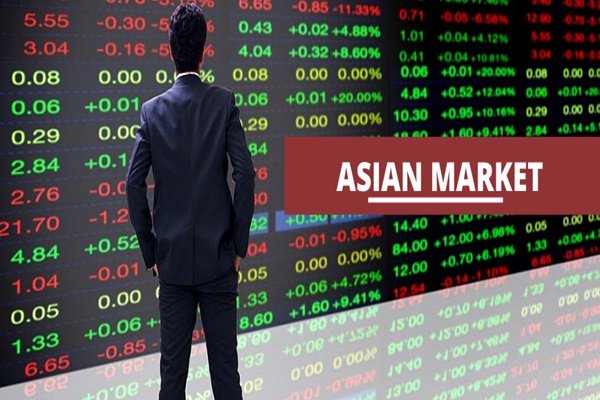 Asian markets trading in positive territory