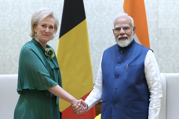 PM Modi meets Princess Astrid, says looking forward to expand  India-Belgium partnership 