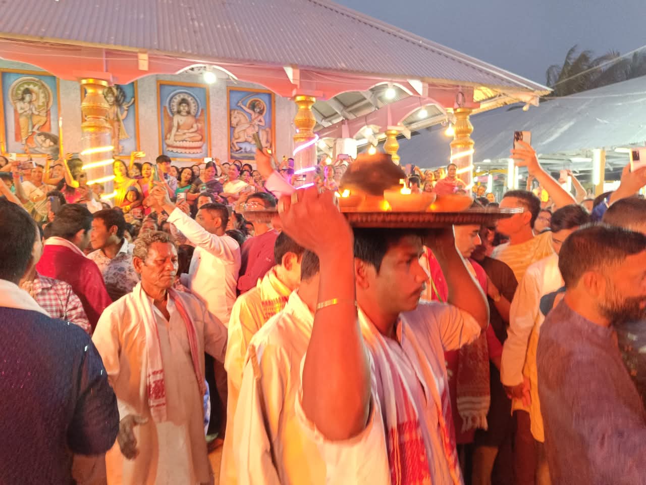 বৰপেটা সত্ৰৰ বিখ্যাত দৌল মহোৎসৱৰ সামৰণি
