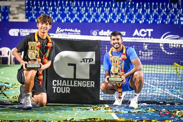 Bengaluru Open 2025: Top seeds Chandrasekar/Ho win doubles title with straight sets win