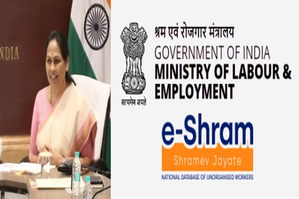 Over 30 crore unorganised workers registered on e-Shram portal